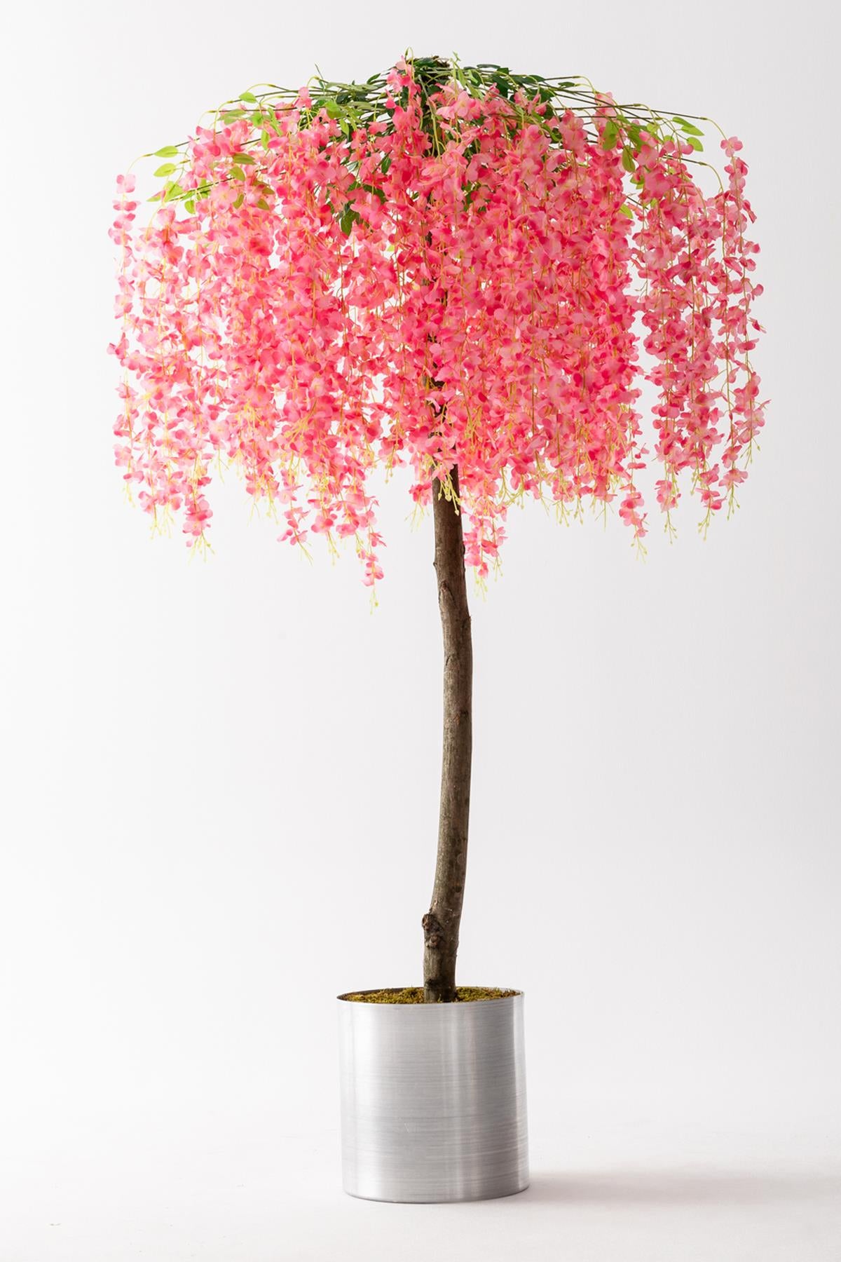 Yapay Akasya Ağacı Pembe 180 Cm