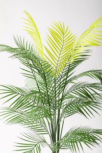 Yapay Areka Palmiyesi 130 Cm Küre Plastik Saksı