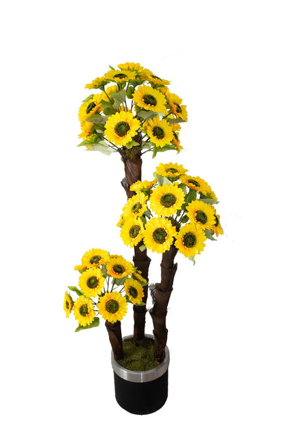 Yapay Ayçiçeği Ağacı(Sunflower)170 cm 49  Dal
