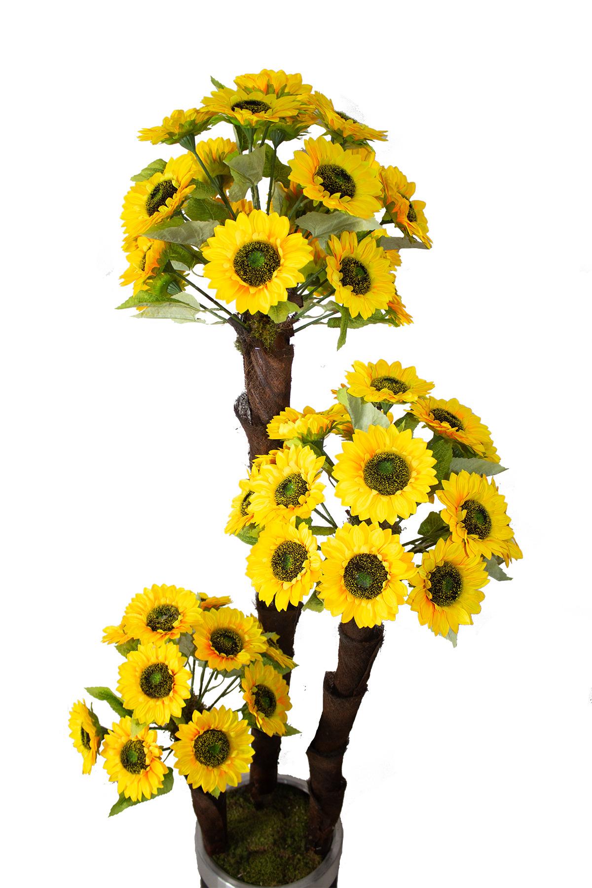 Yapay Ayçiçeği Ağacı(Sunflower)170 cm 49  Dal
