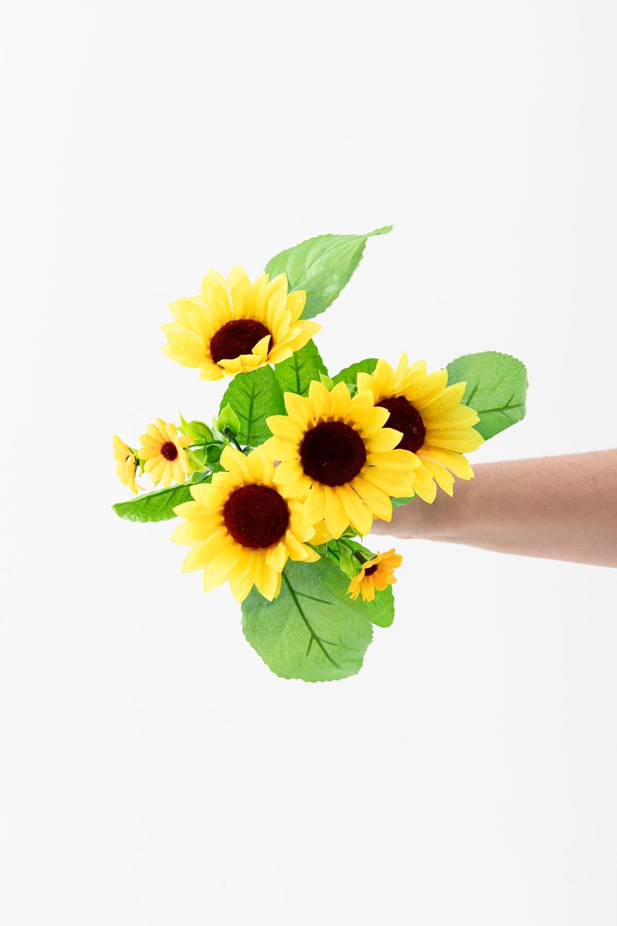 Yapay Ayçiçeği Demeti 30 Cm 7 Dal