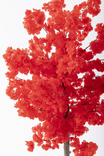 Yapay Bahar Dalı Ağacı 150 Cm 30 Dal Kırmızı