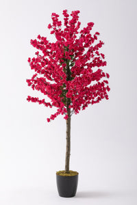 Yapay Bahar Dalı Ağacı 150 Cm 70 Dal Fuşya