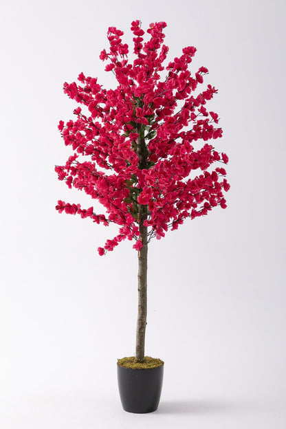 Yapay Bahar Dalı Ağacı 150 Cm 70 Dal Fuşya