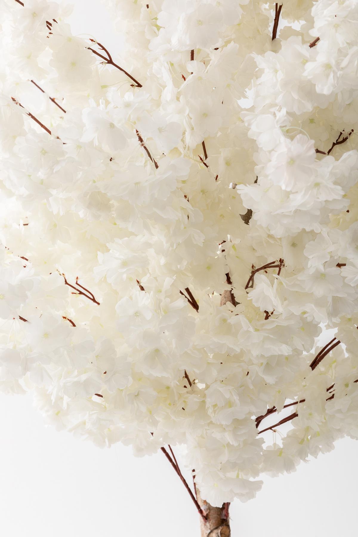 Yapay Bahar Dalı Ağacı Beyaz 180 Cm