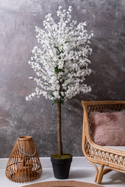 Yapay Bahar Dalı Ağacı Beyaz 180 Cm 81 Dal