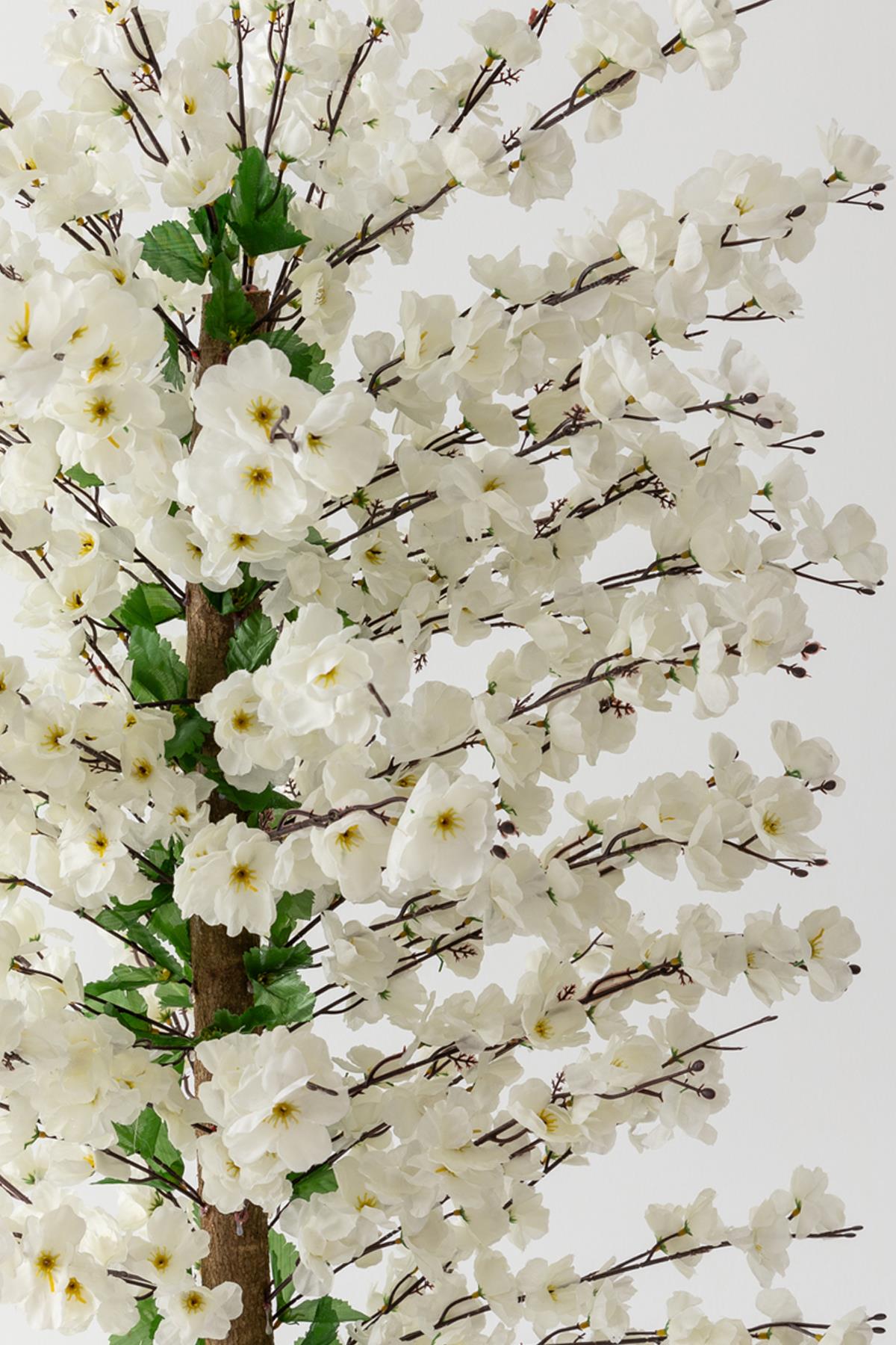 Yapay Bahar Dalı Ağacı Beyaz 180 Cm 81 Dal