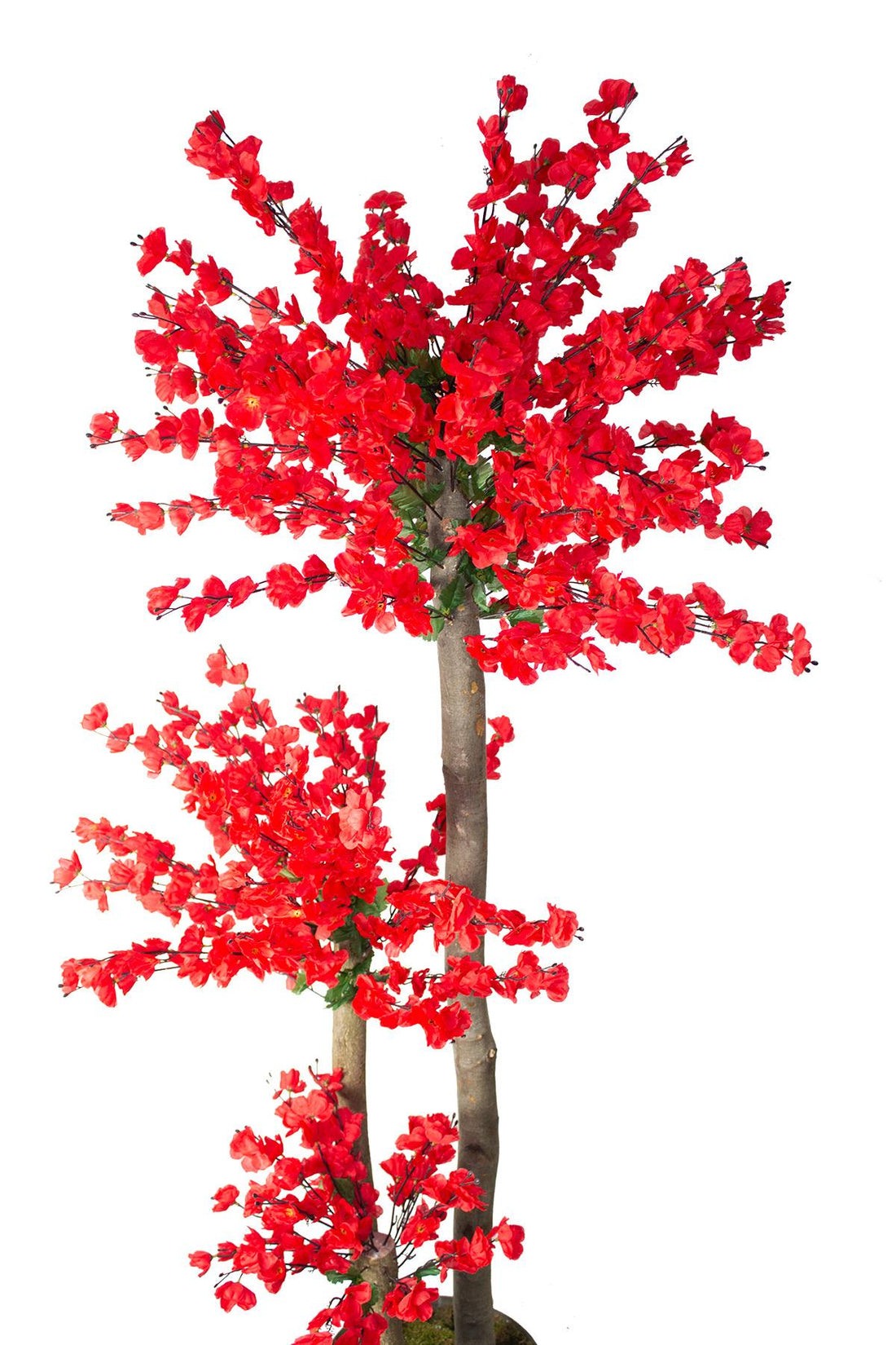 Yapay Bahar Dalı Ağacı Kırmızı 108 Dal 180 cm