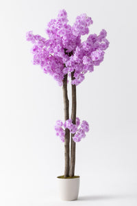 Yapay Bahar Dalı Ağacı Mor 160 cm