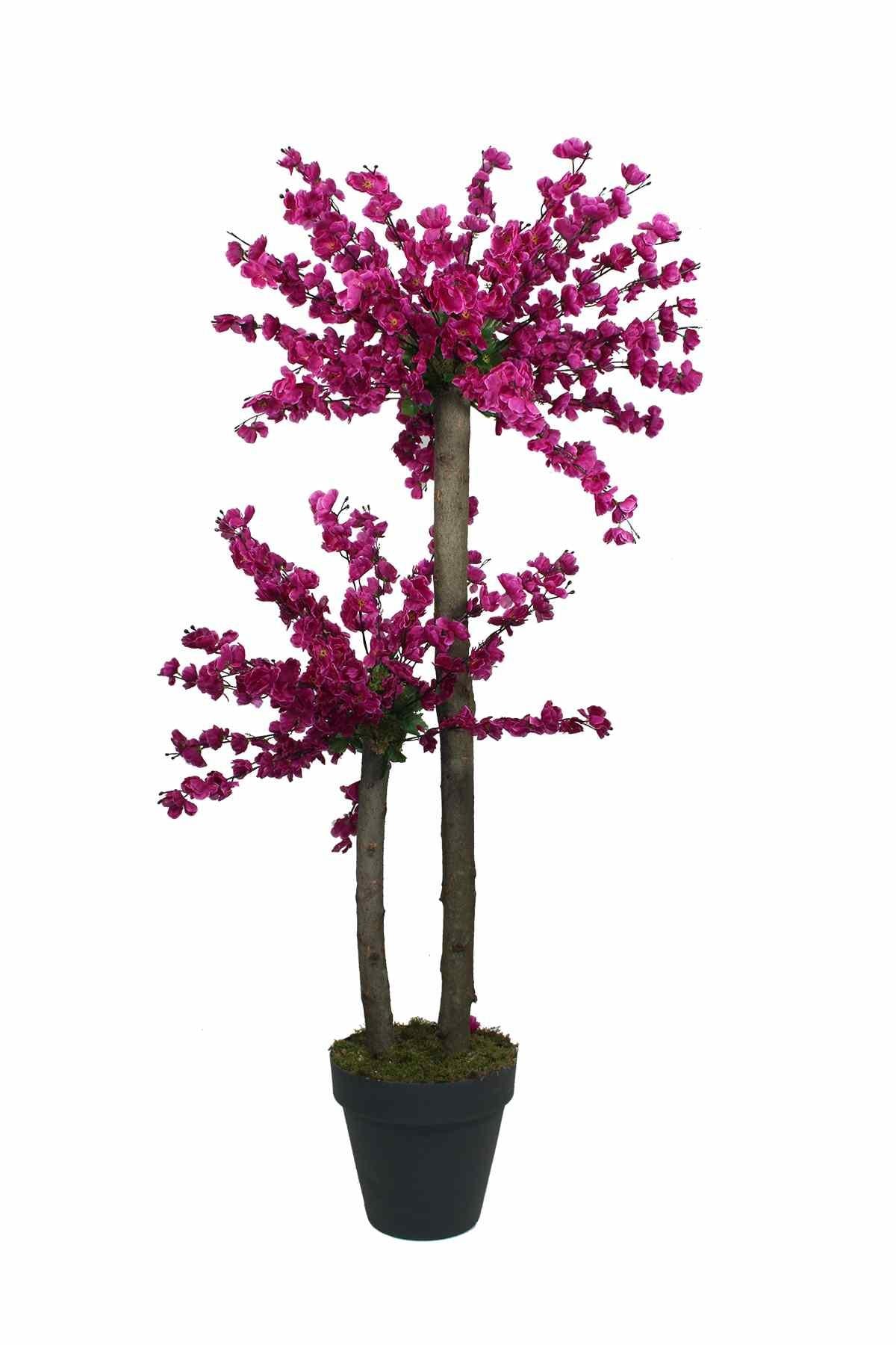 Yapay Bahar Dalı Ağacı Mor 54 Dal 160 Cm