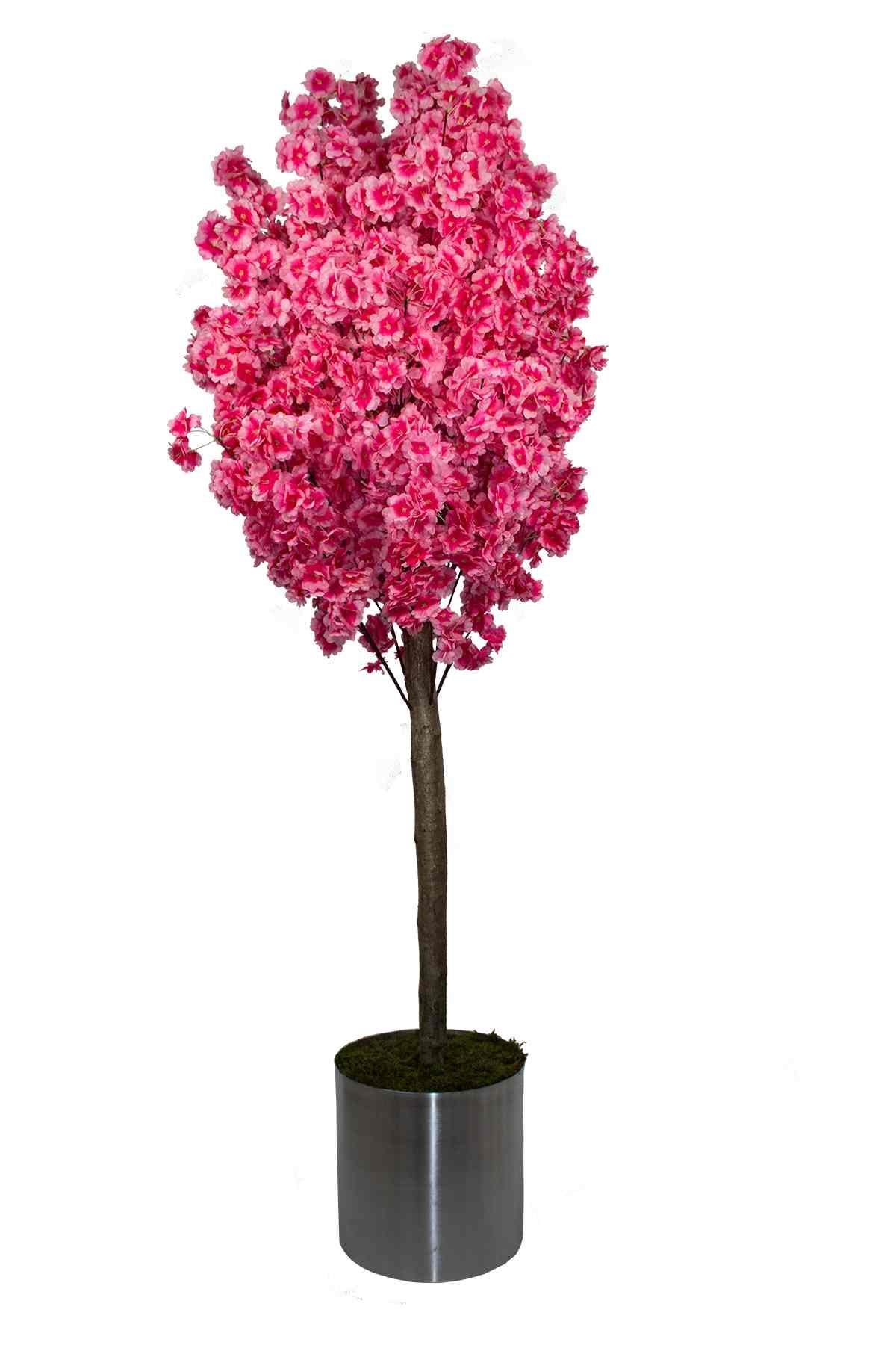 Yapay Bahar Dalı Ağacı Pembe 180 Cm