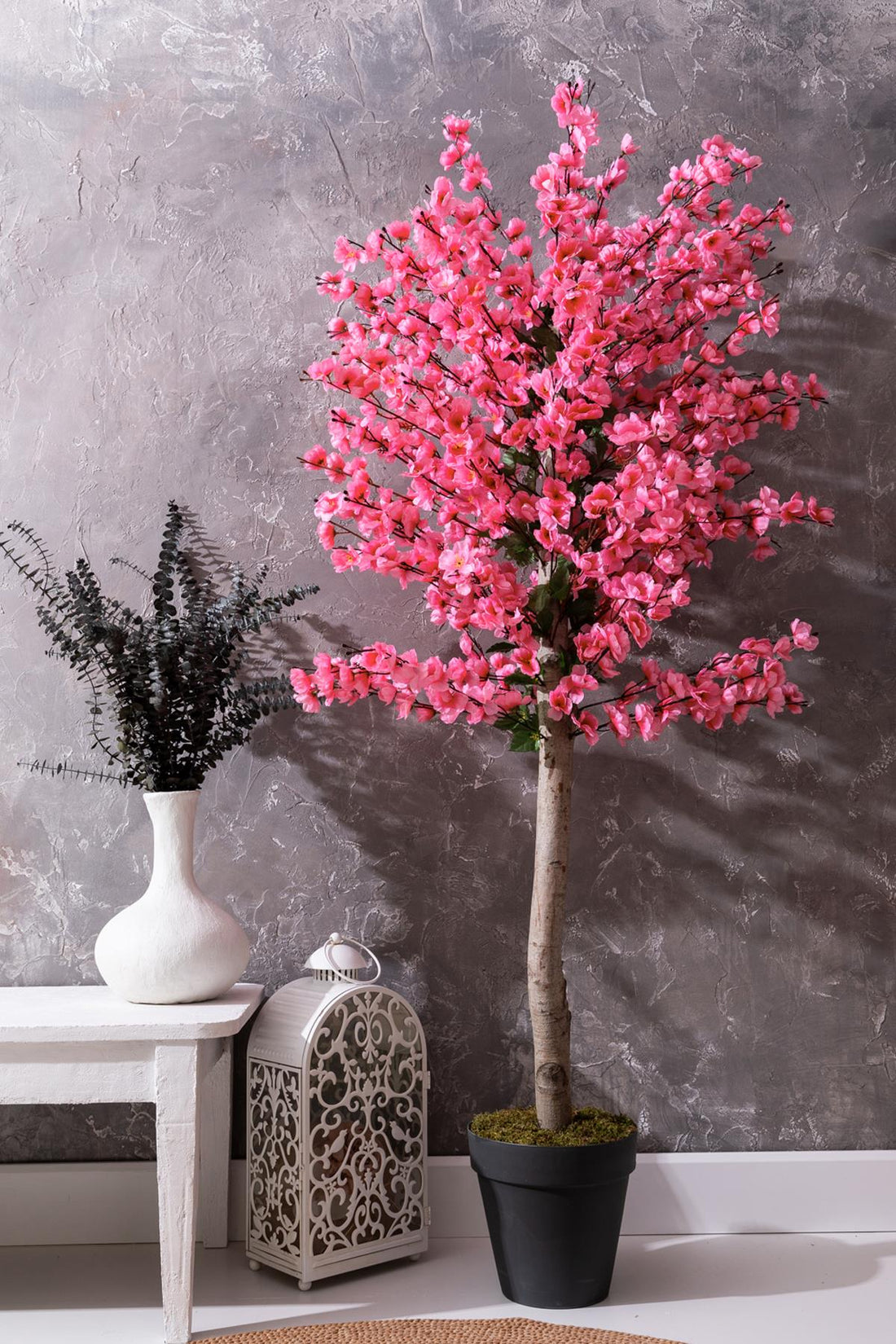 Yapay Bahar Dalı Ağacı Pembe 180 Cm 81 Dal