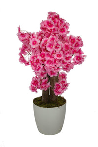 Yapay Bahar Dalı Ağacı Pembe 70 cm