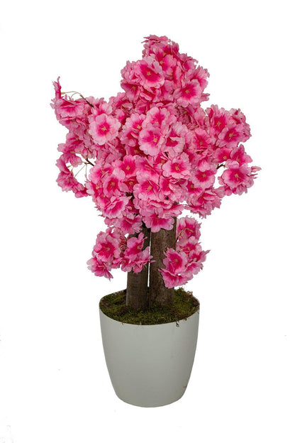 Yapay Bahar Dalı Ağacı Pembe 70 cm