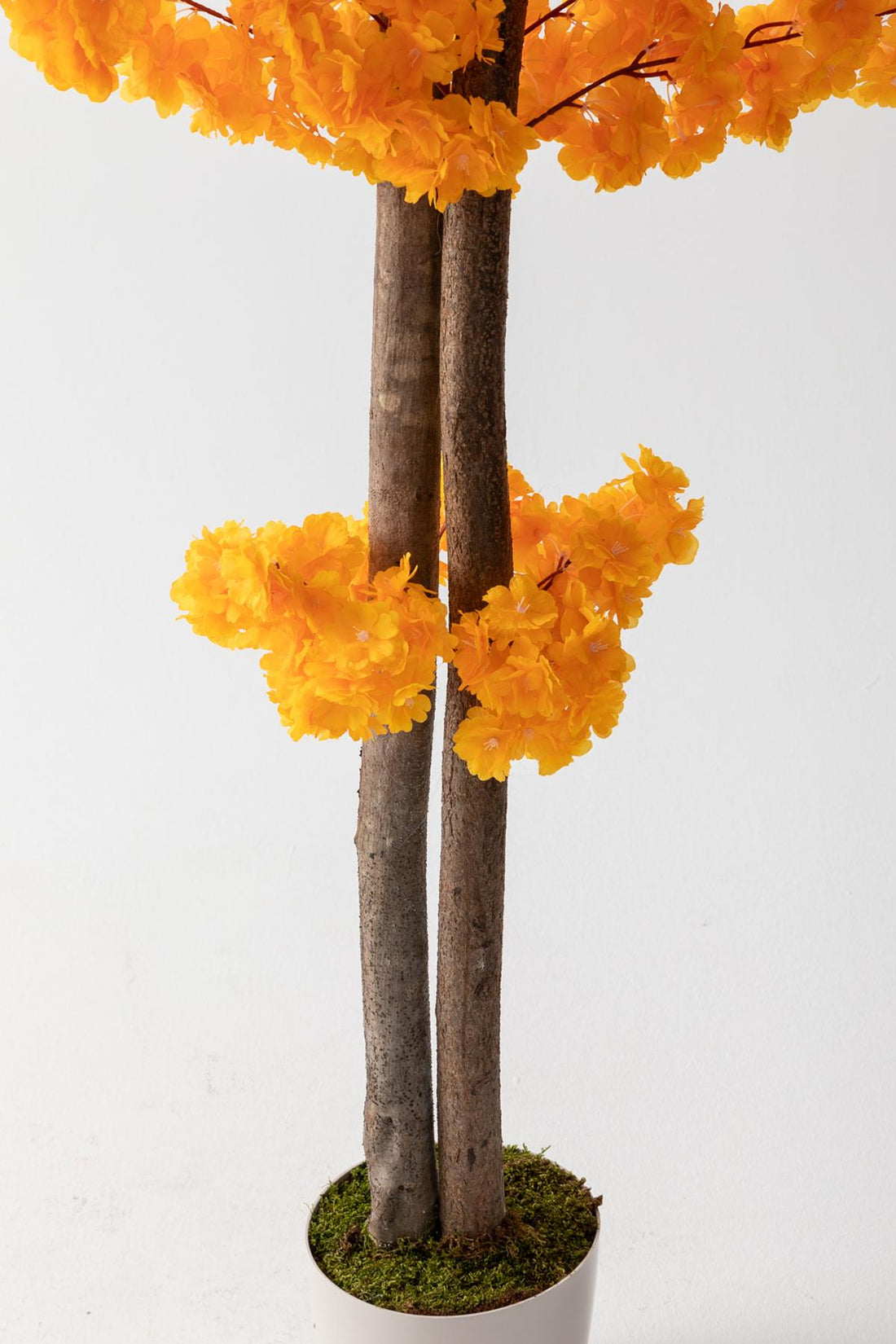 Yapay Bahar Dalı Ağacı Turuncu 130 cm