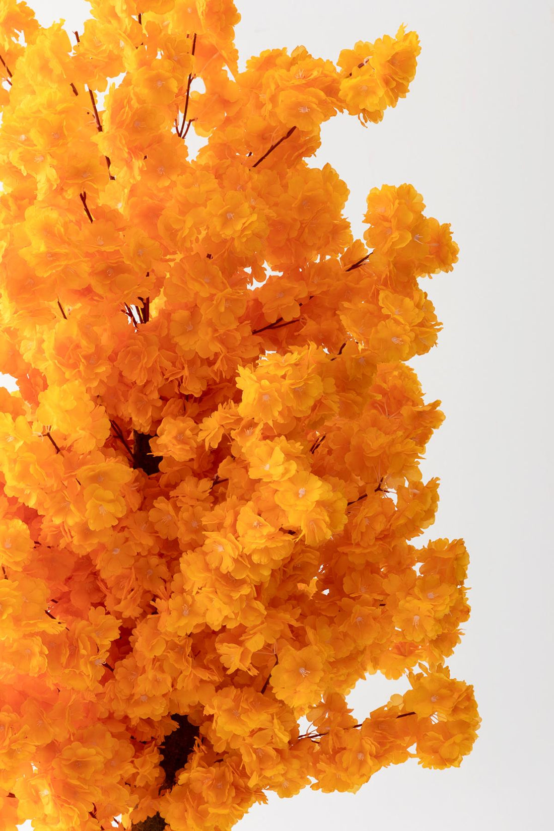 Yapay Bahar Dalı Ağacı Turuncu 200 cm 72 Dal