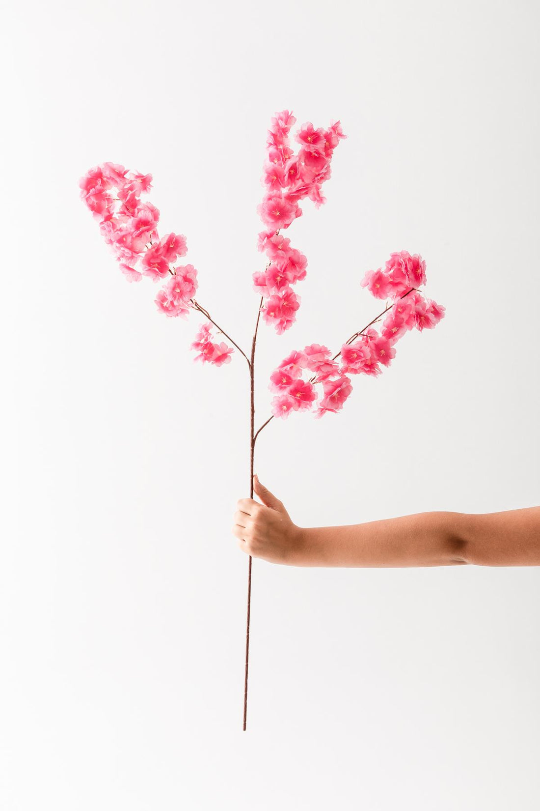 Yapay Bahar Dalı Çiçeği Pembe