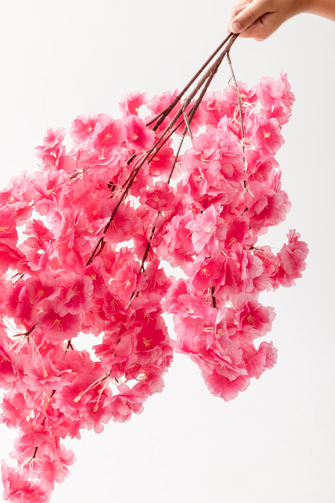 Yapay Bahar Dalı Çiçeği Pembe