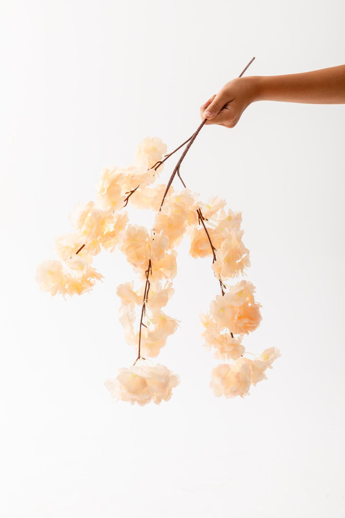 Yapay Bahar Dalı Çiçeği Somon