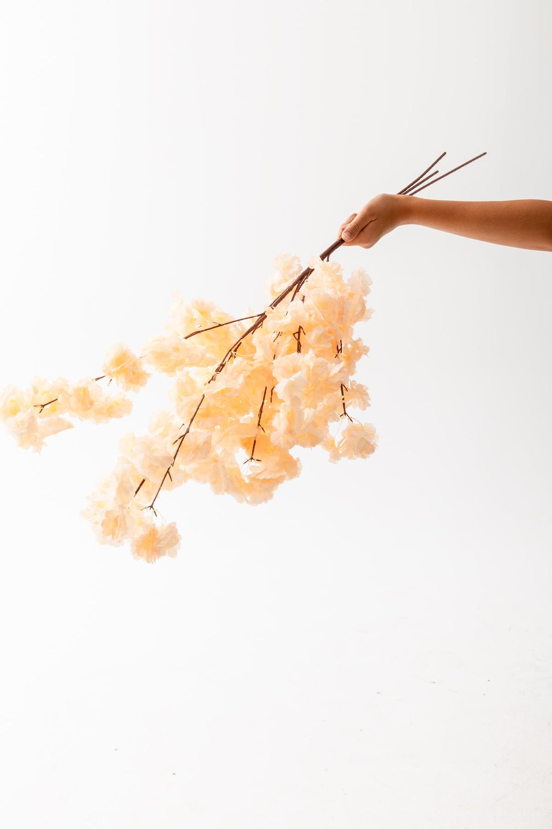 Yapay Bahar Dalı Çiçeği Somon