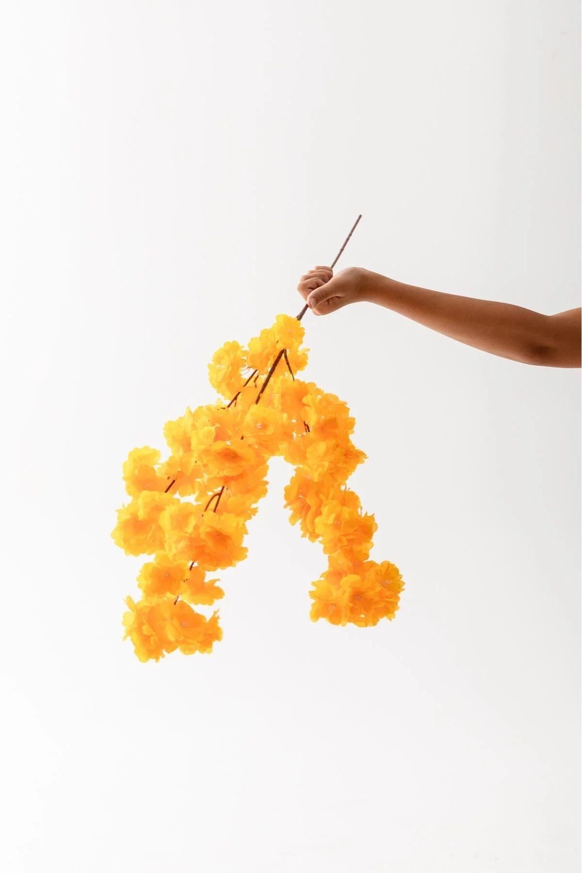 Yapay Bahardalı Çiçeği 100 Cm 120 Yaprak