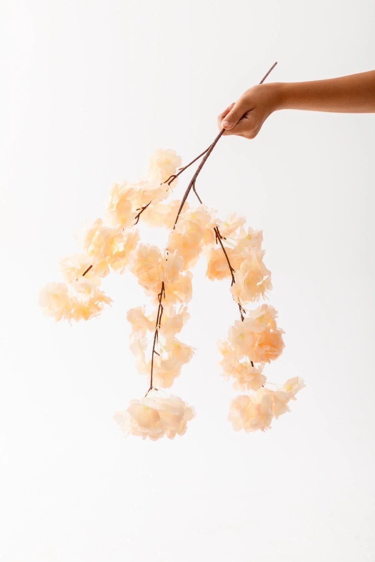 Yapay Bahardalı Çiçeği 100 Cm 120 Yaprak