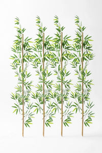 Yapay Bambu Çubuğu 110 Cm 4'lü Takım (Yoğun)