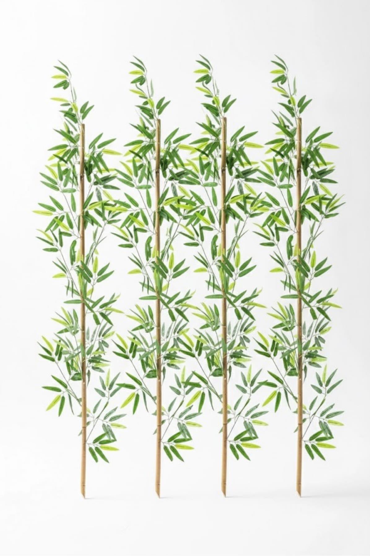 Yapay Bambu Çubuğu 160 Cm 4'lü Takım (Yoğun)