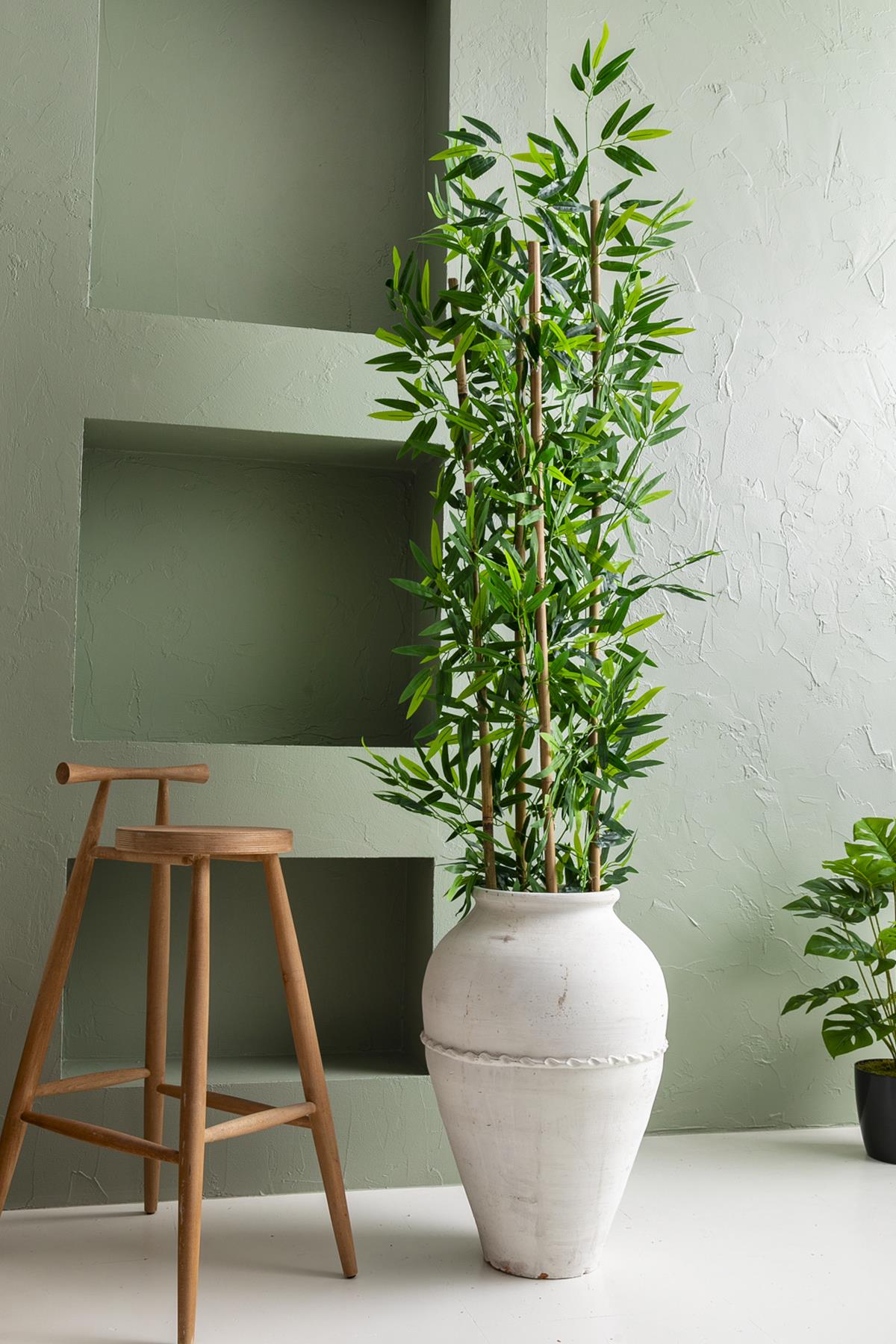 Yapay Bambu Çubuğu 160 Cm (Yoğun)