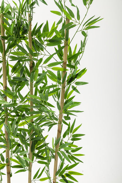 Yapay Bambu Seperatör 150 Cm 5 Çubuklu Plastik Saksı