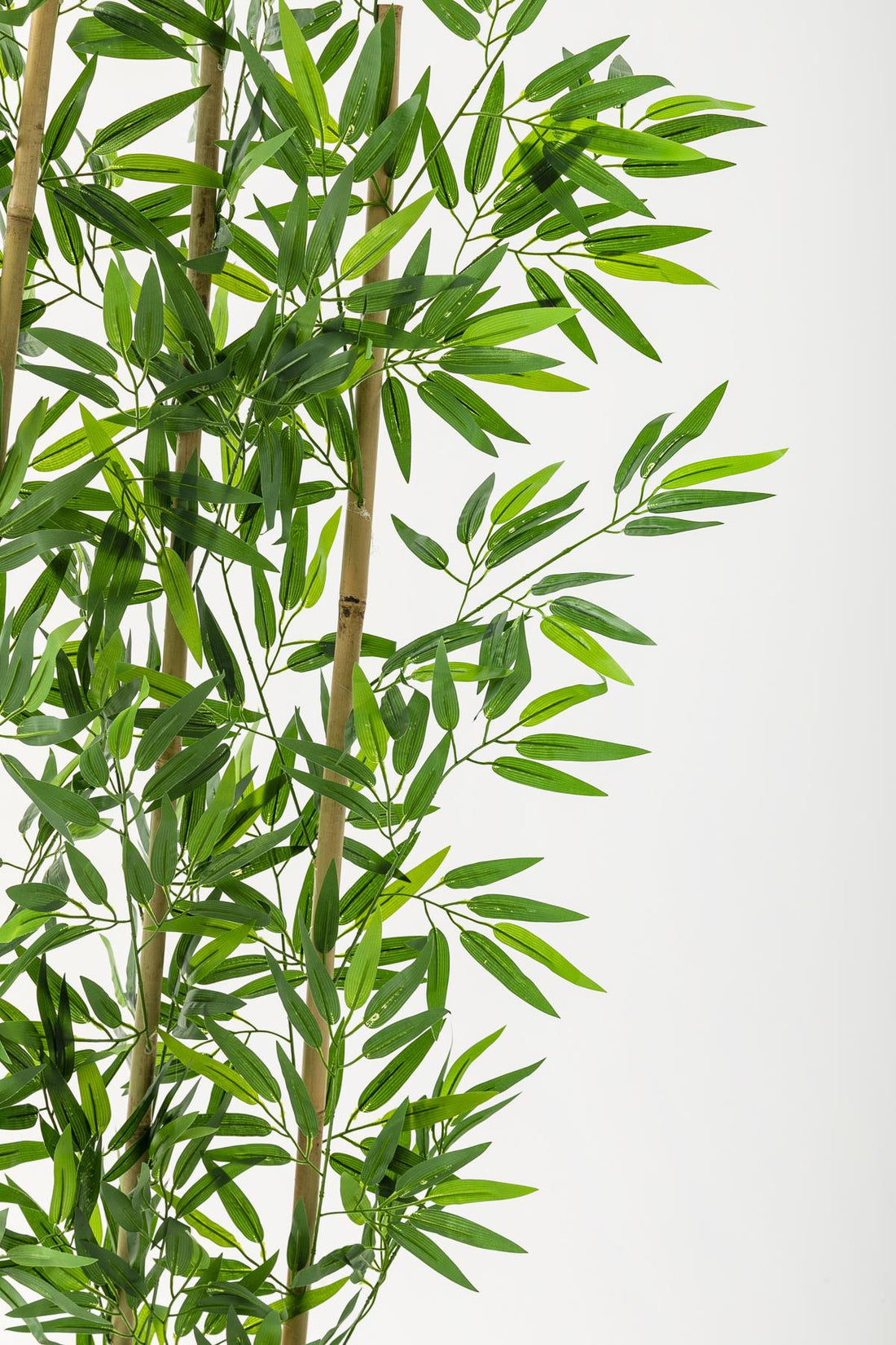 Yapay Bambu Seperatör 150 Cm Kahverengi Saksı