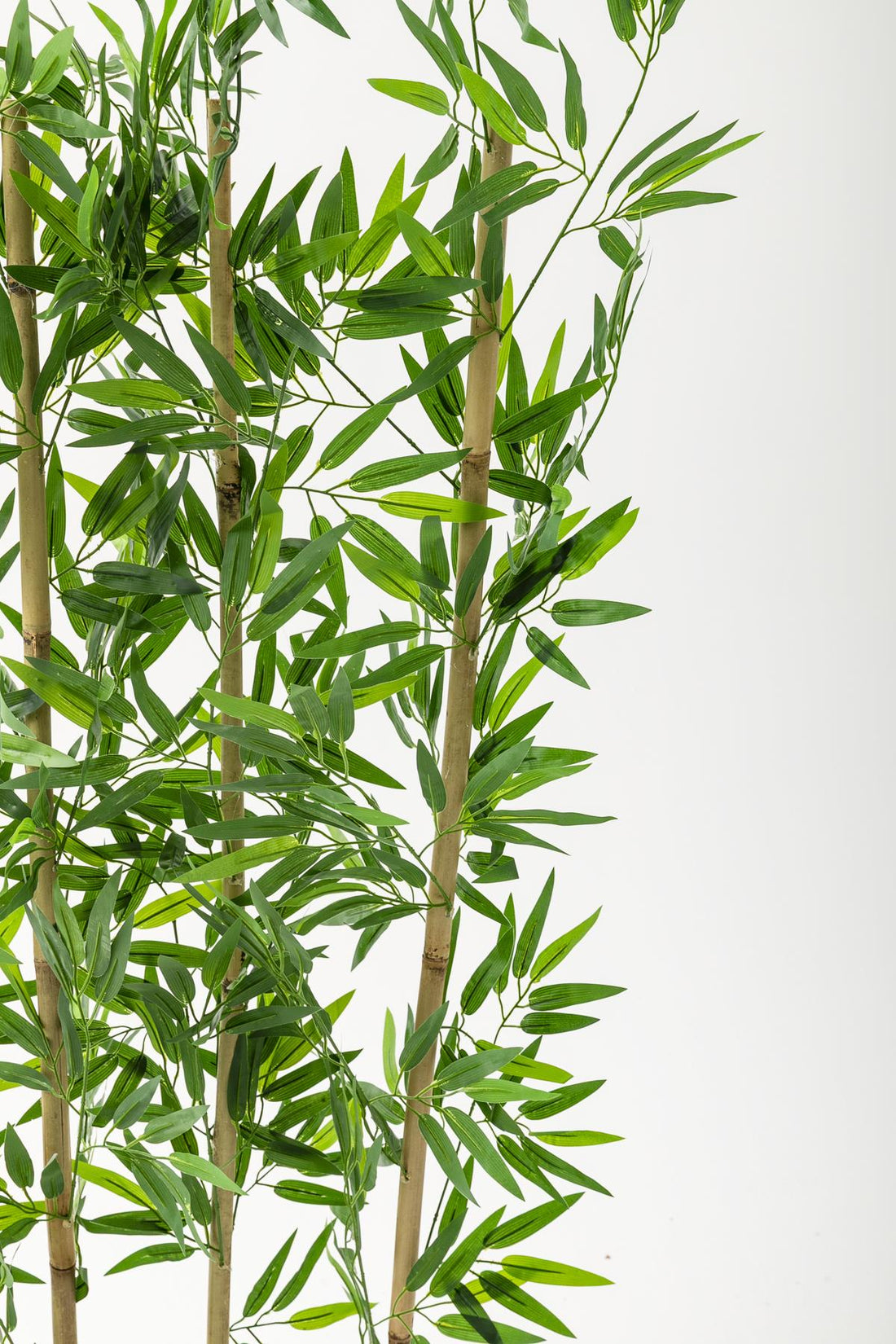 Yapay Bambu Seperatör 150 Cm Plastik Antrasit Saksı