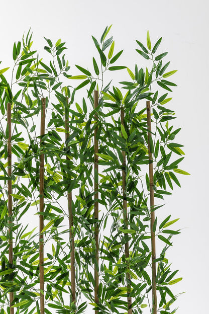 Yapay Bambu Seperatör Ahşap 100 Cm