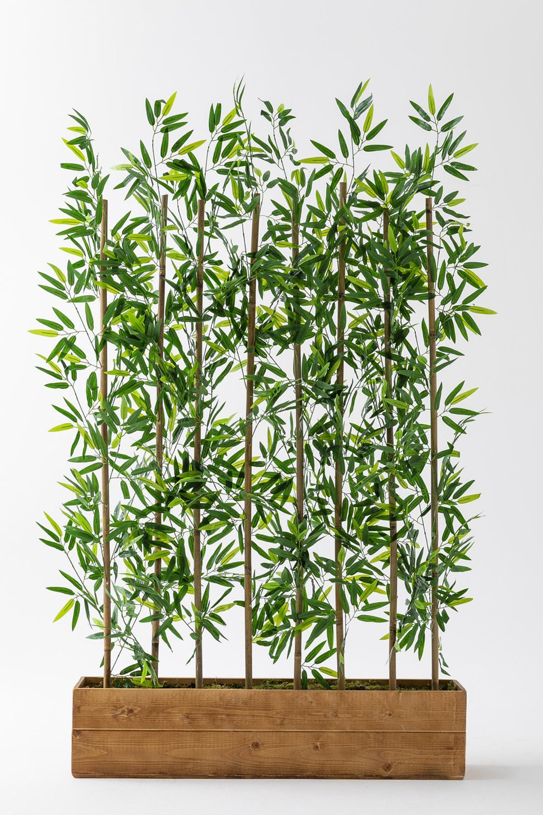 Yapay Bambu Seperatör Ahşap 100 Cm