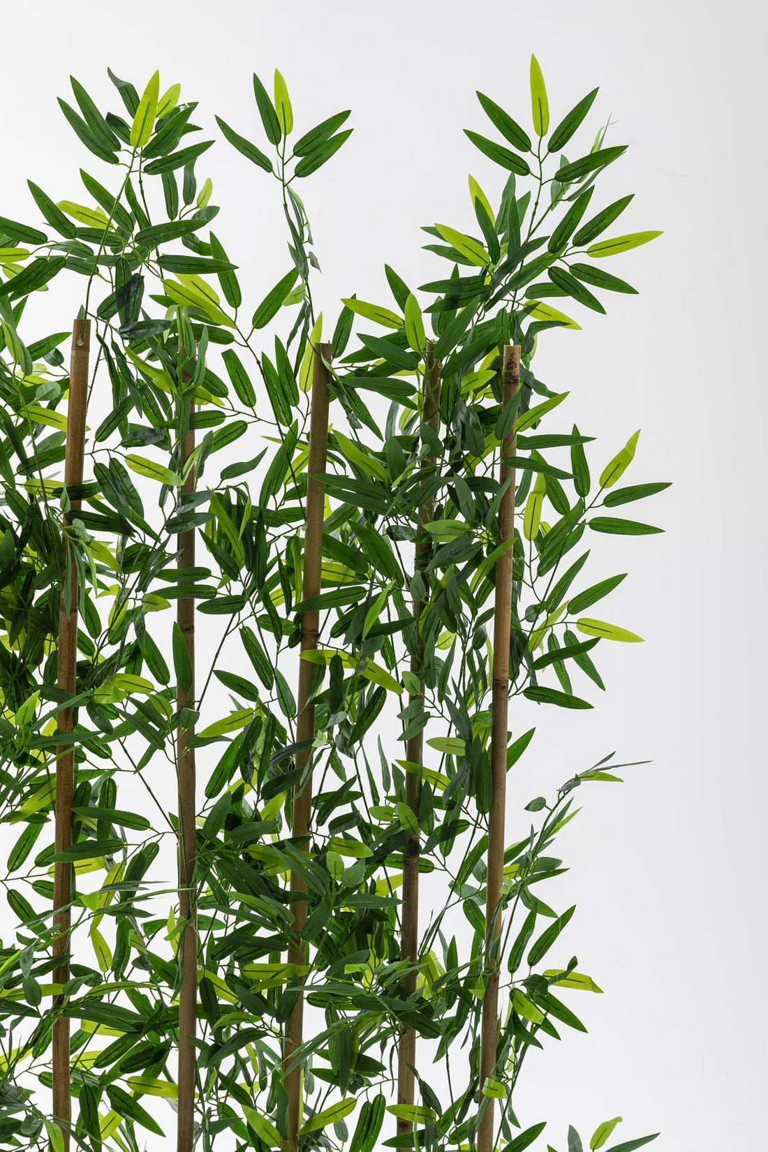 Yapay Bambu Seperatör Ahşap 100 Cm (Antrasit )