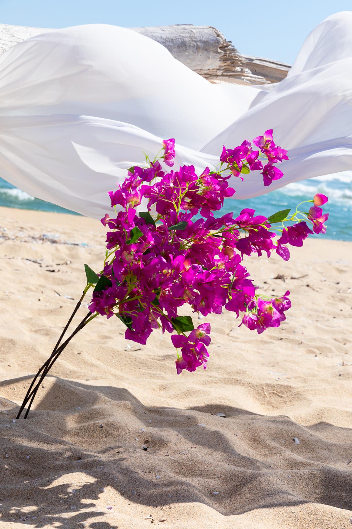 Yapay Begonvil 90 cm Mor