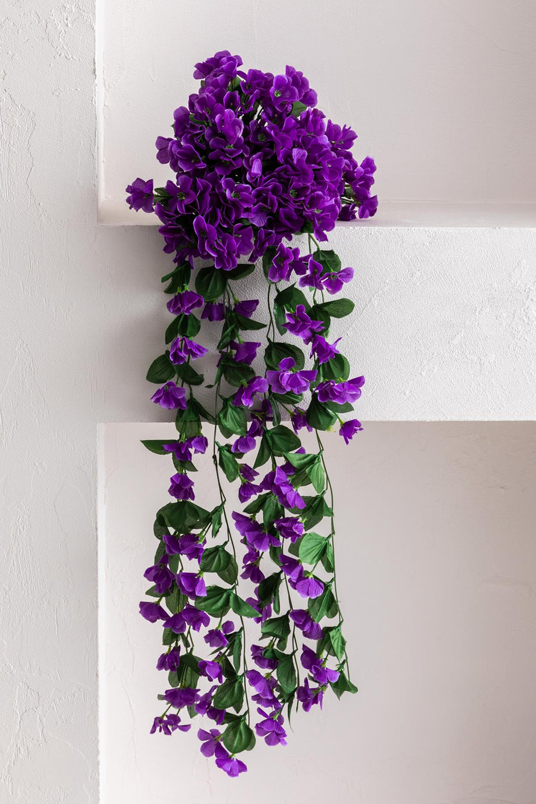 Yapay Begonvil Çiçeği 75 cm Mor 22 dal