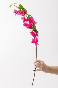 Yapay Begonvil Dalı 80 cm Fuşya