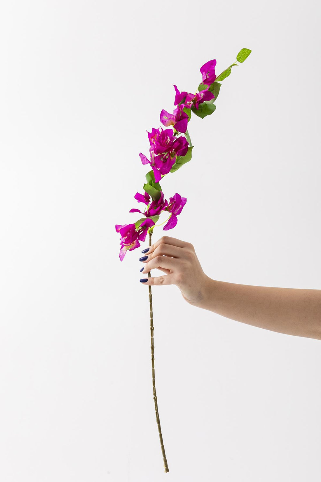 Yapay Begonvil Dalı 80 cm Mor