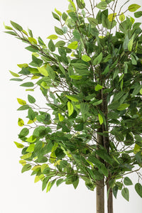 Yapay Benjamin Ağacı 160 Cm Metal Saksı