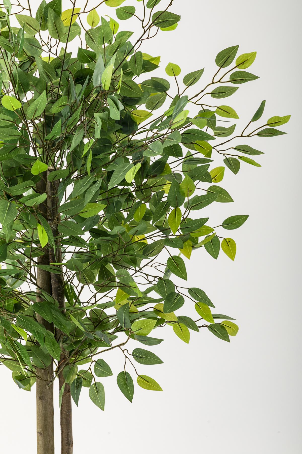 Yapay Benjamin Ağacı 160 Cm Metal Saksı