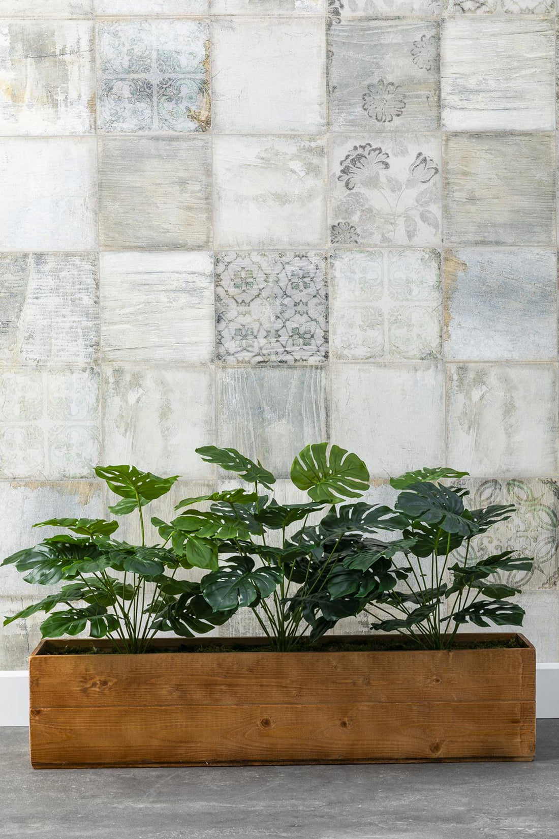 Yapay Bodur Çiçeklik Devetabanı 65 Cm