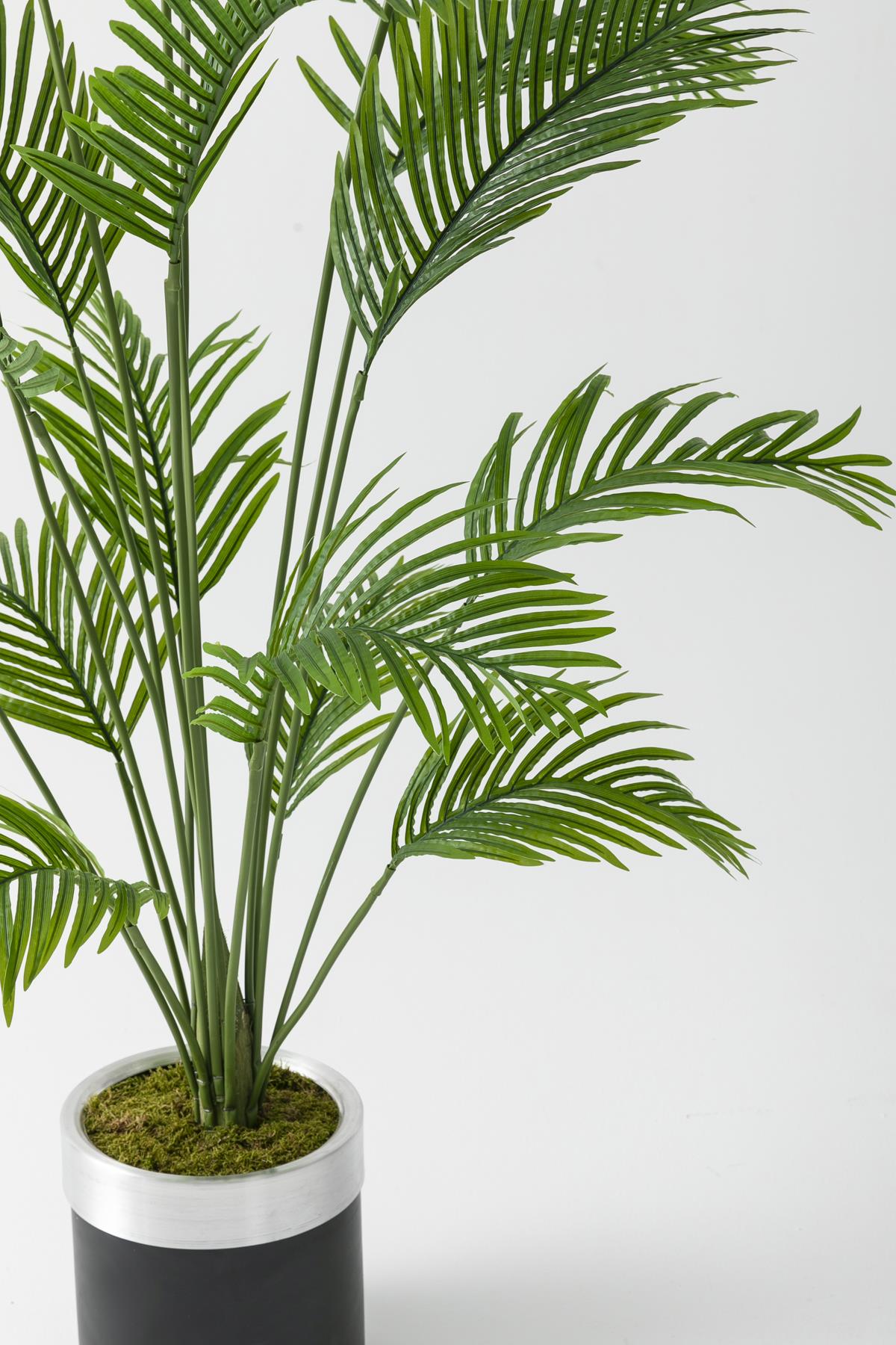 Yapay Büyük Ağaç Areka 230 Cm 18 Dal (Saksısız)