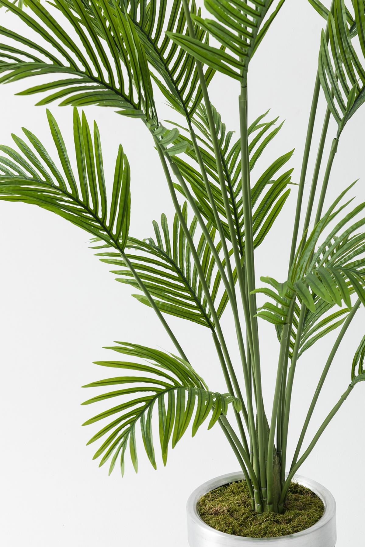 Yapay Büyük Ağaç Areka 230 Cm 18 Dal (Saksısız)