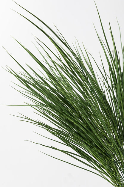 Yapay Büyük İnce Saz Demeti Yeşil 70 Cm 24 Dal