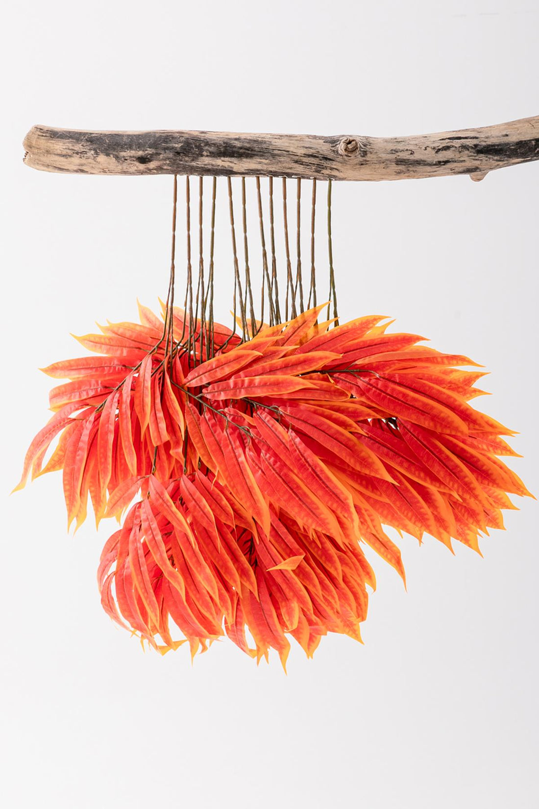 Yapay Büyük Renkli Yaprak 40 Cm 12 Dal