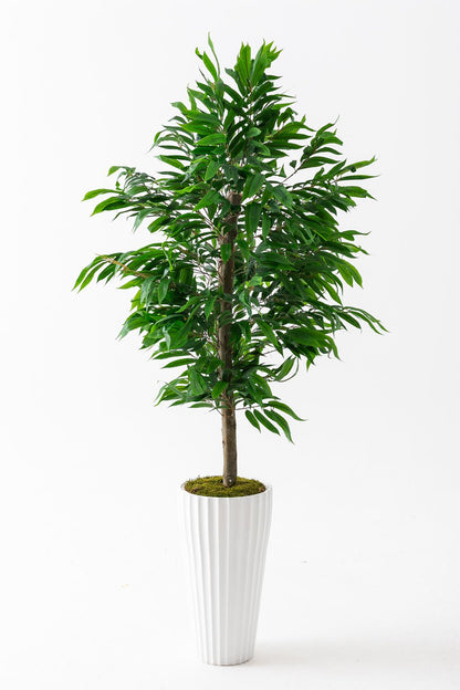 Yapay Büyük Renkli Yapraklı Ağaç Yeşil 200 Cm