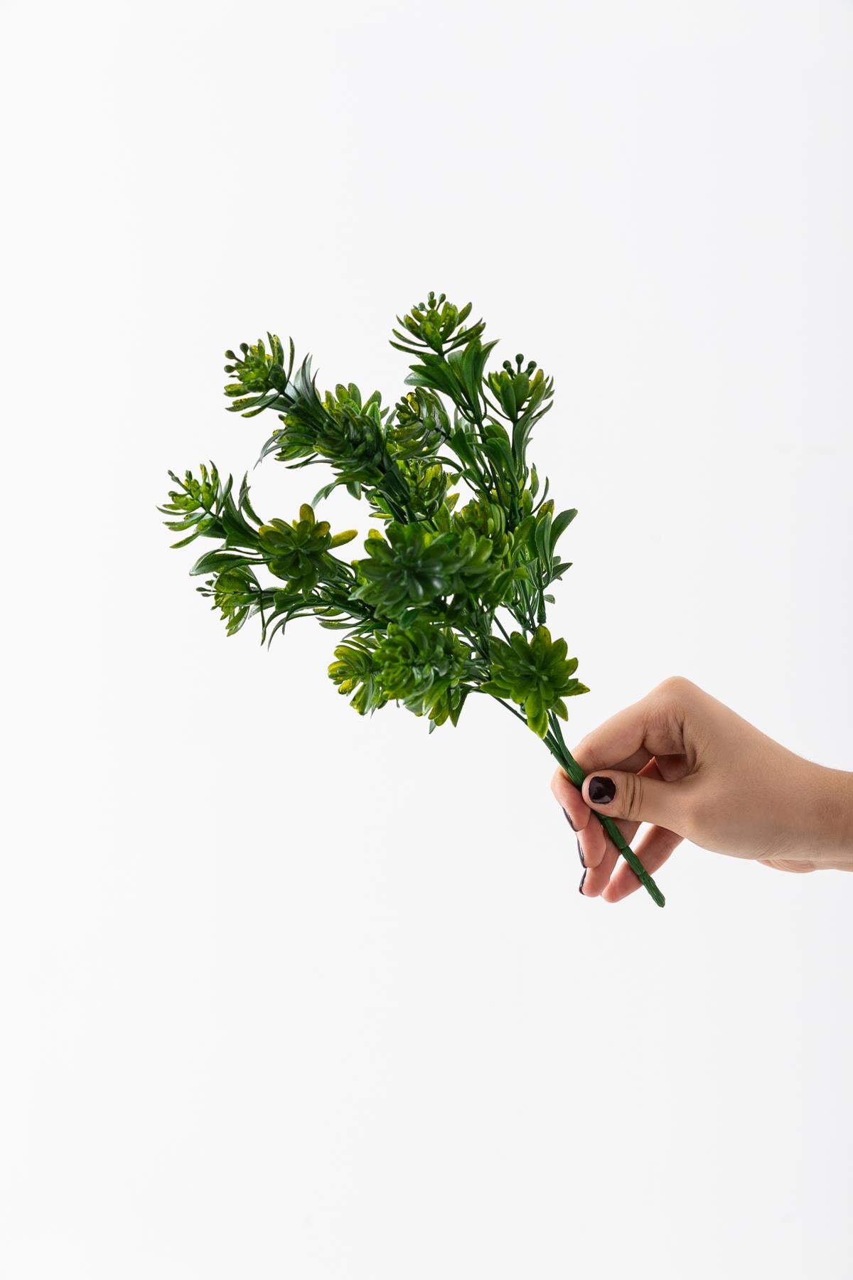 Yapay Çam Demeti 30 Cm 5 Dal