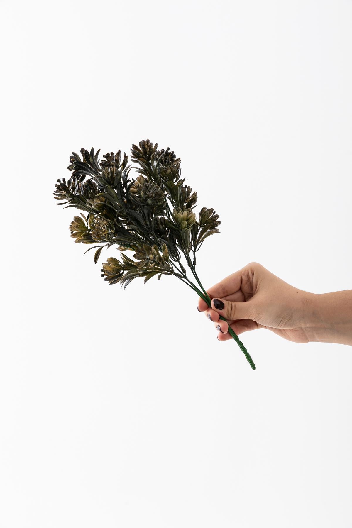 Yapay Çam Demeti 30 Cm 5 Dal