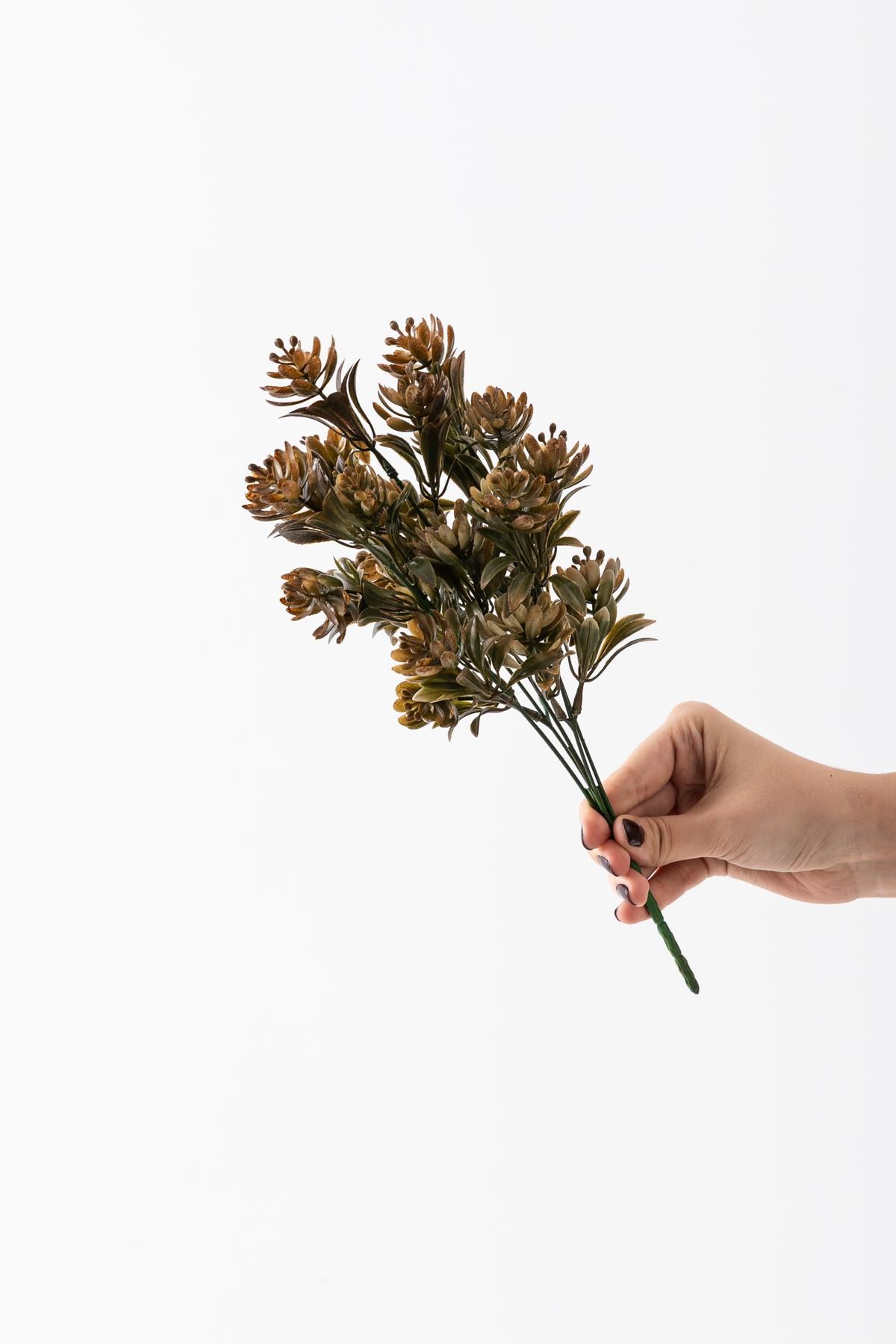 Yapay Çam Demeti 30 Cm 5 Dal